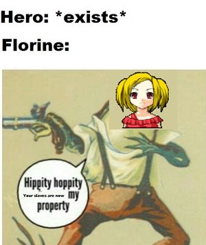 Florine hippity meme HG.jpg